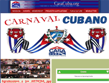 Tablet Screenshot of casacuba.org